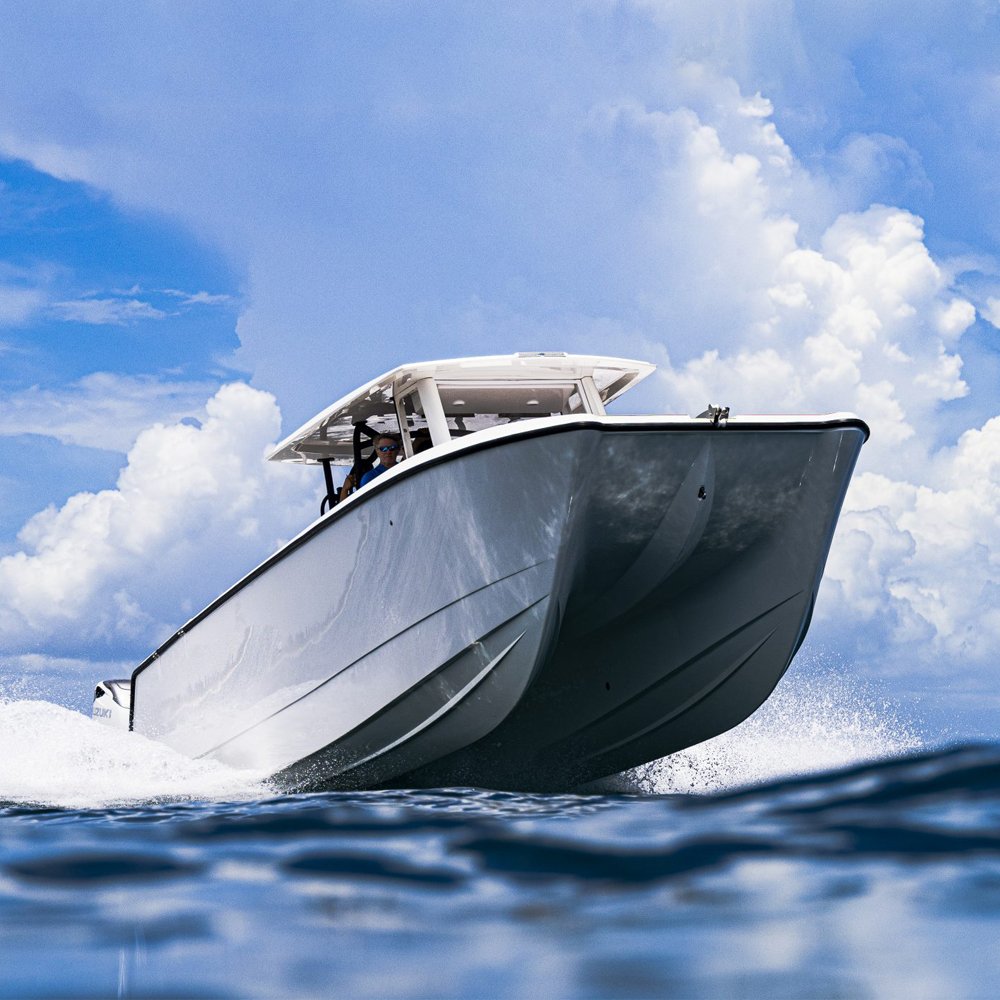 Kinocean Aluminum Luxury Catamaran Double Hull Boat Yacht With Outboard Engine